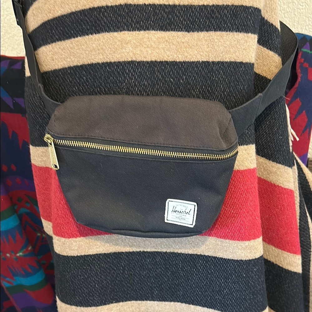 Herschel Supply Company Black Waist Bag